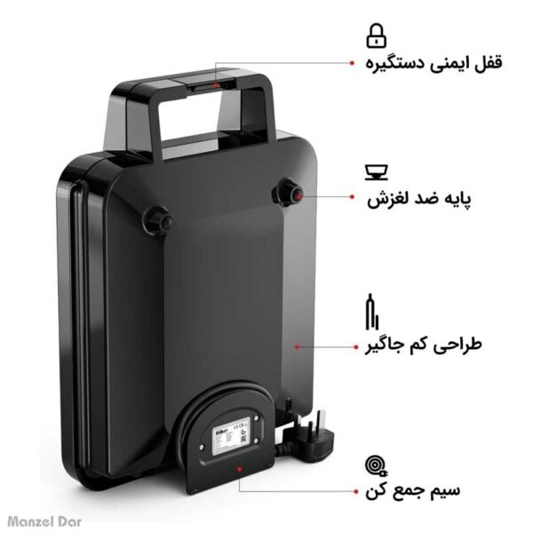 ساندویچ ساز فلر مدل SM400 | ساندویچ ساز فلر 400 | فروشگاه اینترنتی منقل